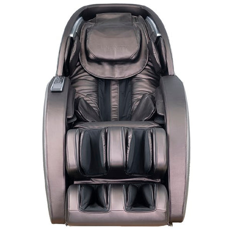 Gen Max 4D Massage Chair - Gray/Dark Brown from Infinity - Luna Furniture