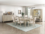 Genoa Light Oak 96" Extendable Dining Table from Homelegance - Luna Furniture
