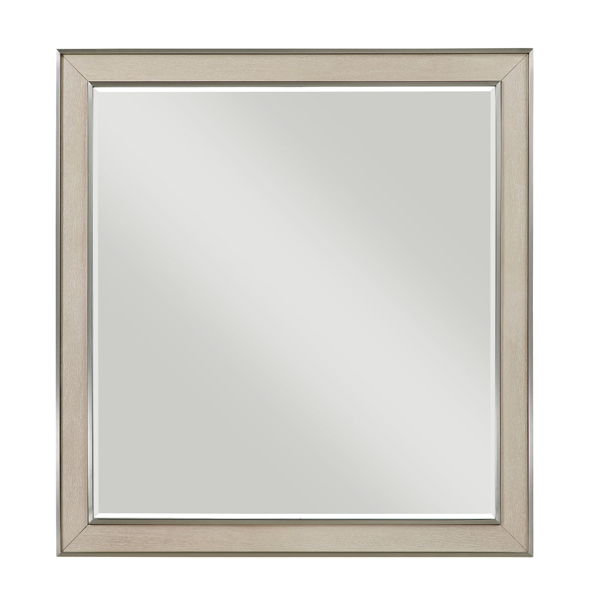 Genoa Light Oak Bedroom Mirror (Mirror Only) from Homelegance - Luna Furniture
