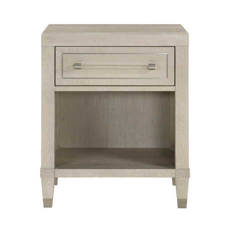 Genoa Light Oak Nightstand from Homelegance - Luna Furniture