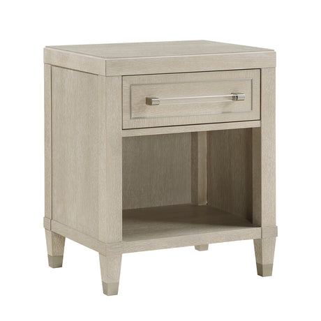 Genoa Light Oak Nightstand from Homelegance - Luna Furniture