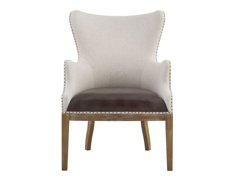 George Distressed Oak Accent/Captains Chair, Set of 2 from Steve Silver - Luna Furniture