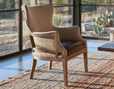 George Distressed Oak Accent/Captains Chair, Set of 2 from Steve Silver - Luna Furniture