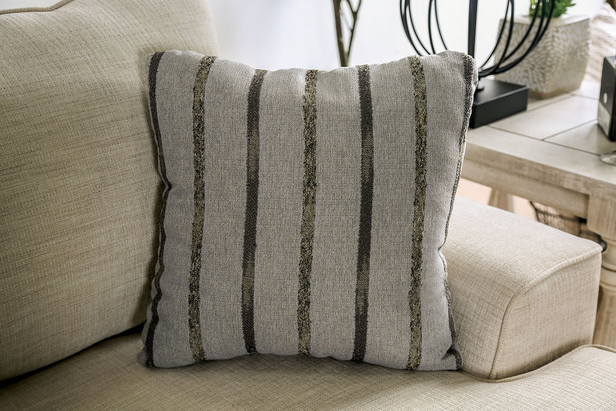 Germaine Ivory Sofa from Furniture of America - Luna Furniture