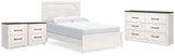 Gerridan Queen Panel Bed, Dresser and Nightstand from Ashley Furniture - Luna Furniture