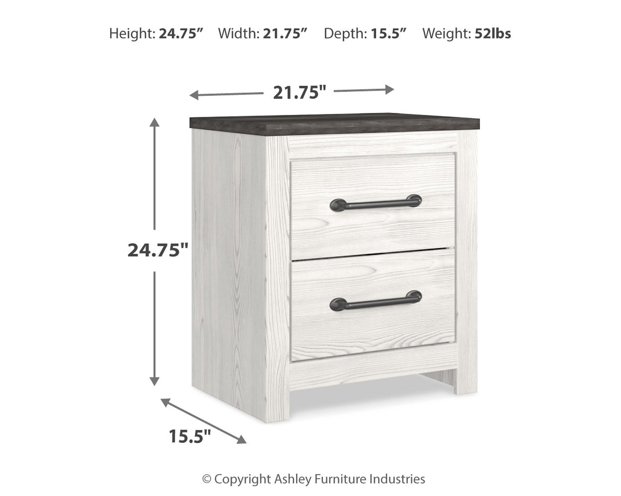 Gerridan Queen Panel Bed, Dresser and Nightstand from Ashley Furniture - Luna Furniture