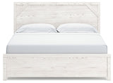 Gerridan White/Gray King Panel Bed, Dresser and 2 Nightstands from Ashley - Luna Furniture