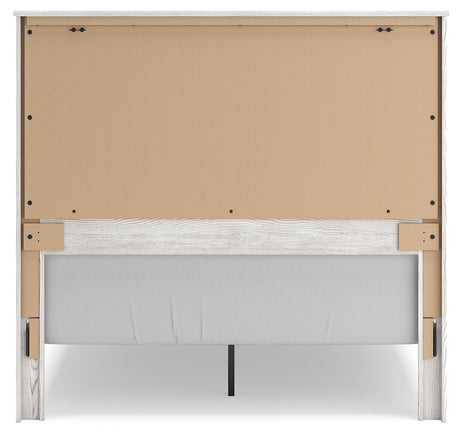 Gerridan White/Gray Queen Panel Bed, Dresser, Chest and Nightstand from Ashley - Luna Furniture