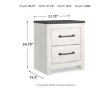 Gerridan White/Gray Queen Panel Bed, Dresser, Chest and Nightstand from Ashley - Luna Furniture
