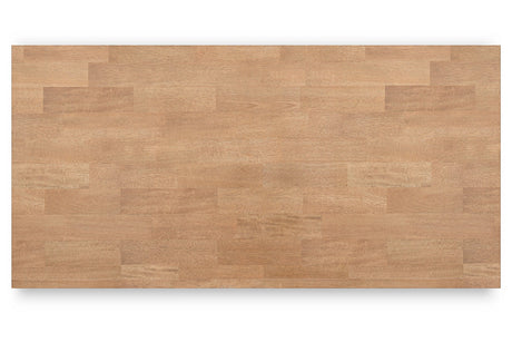 Gesthaven Natural/Blue Counter Height Dining Table and 2 Barstools from Ashley - Luna Furniture