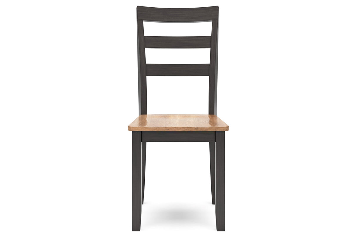 Gesthaven Natural/Brown Dining Table and 2 Chairs from Ashley - Luna Furniture