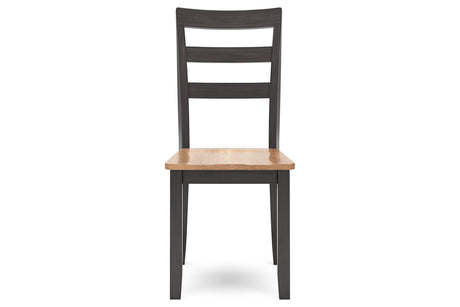 Gesthaven Natural/Brown Dining Table and 2 Chairs from Ashley - Luna Furniture