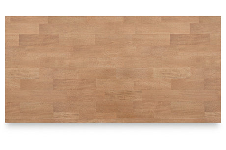 Gesthaven Natural/White Counter Height Dining Table and 2 Barstools from Ashley - Luna Furniture