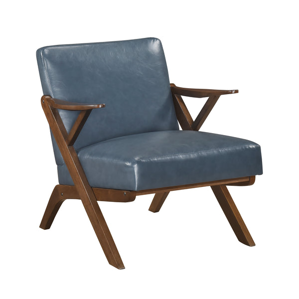 Gideon Blue Accent Chair