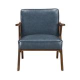 Gideon Blue Accent Chair from Homelegance - Luna Furniture