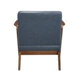 Gideon Blue Accent Chair from Homelegance - Luna Furniture