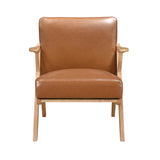 Gideon Natural Brown Accent Chair from Homelegance - Luna Furniture