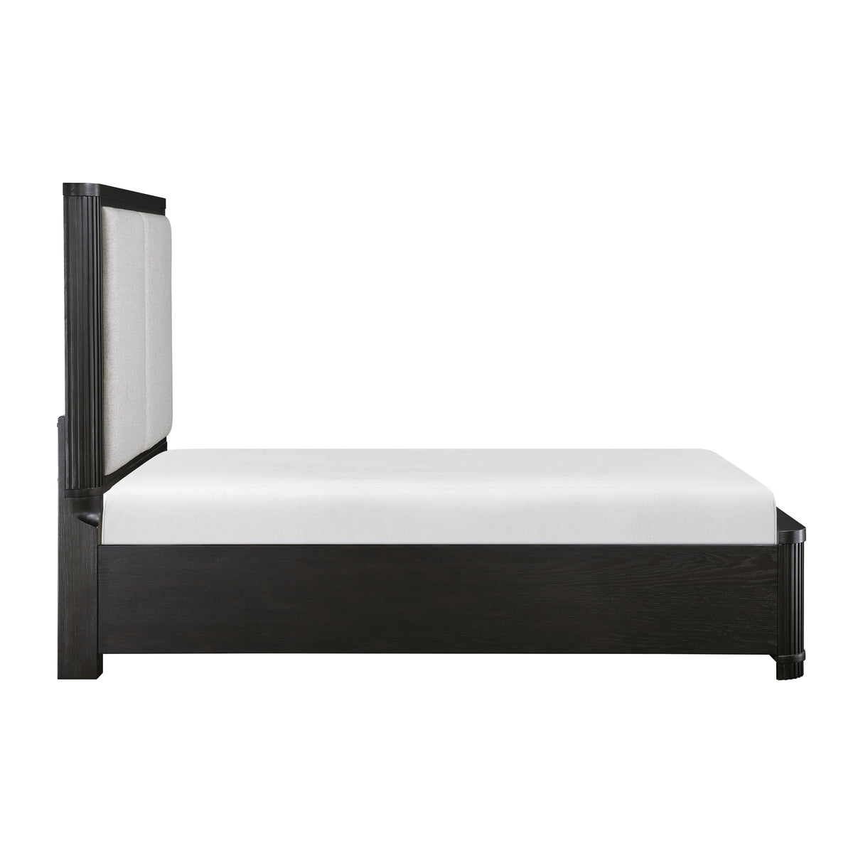Gilbert Charcoal King Storage Platform Bed from Homelegance - Luna Furniture