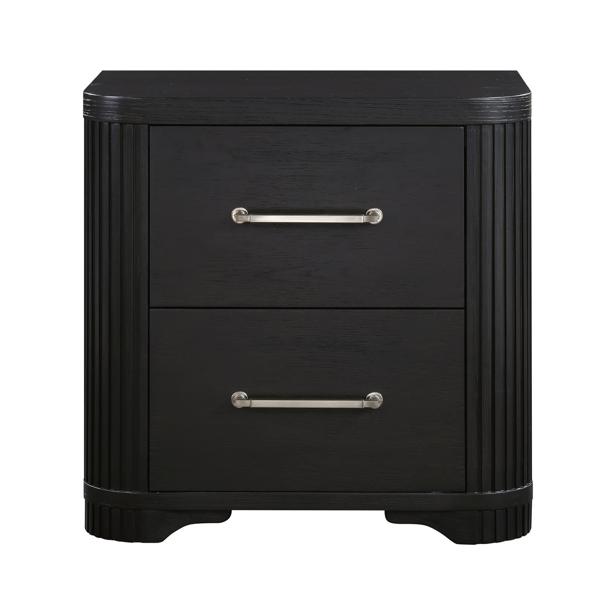 Gilbert Charcoal Nightstand from Homelegance - Luna Furniture
