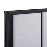 Gilbert Charcoal Queen Storage Platform Bed from Homelegance - Luna Furniture