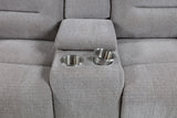 Gilson Gray Chenille Reclining Loveseat from Coaster - Luna Furniture