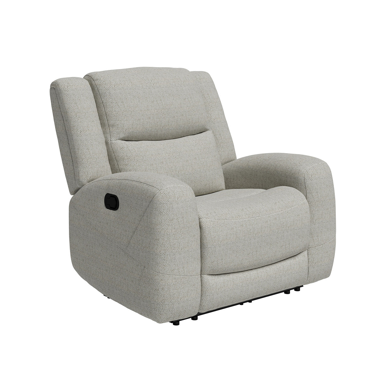 Giraldus Beige Manual Recliner from Furniture of America - Luna Furniture