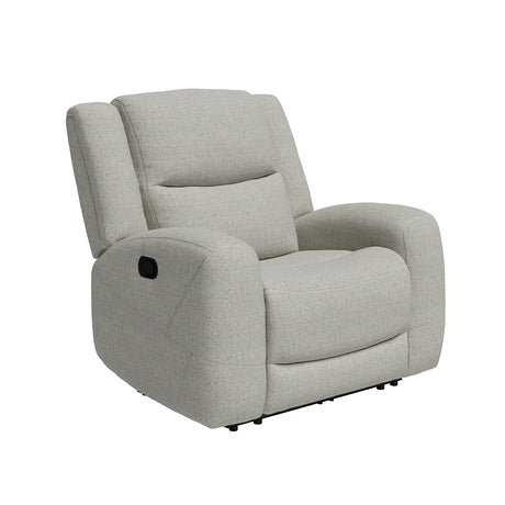 Giraldus Beige Manual Recliner from Furniture of America - Luna Furniture