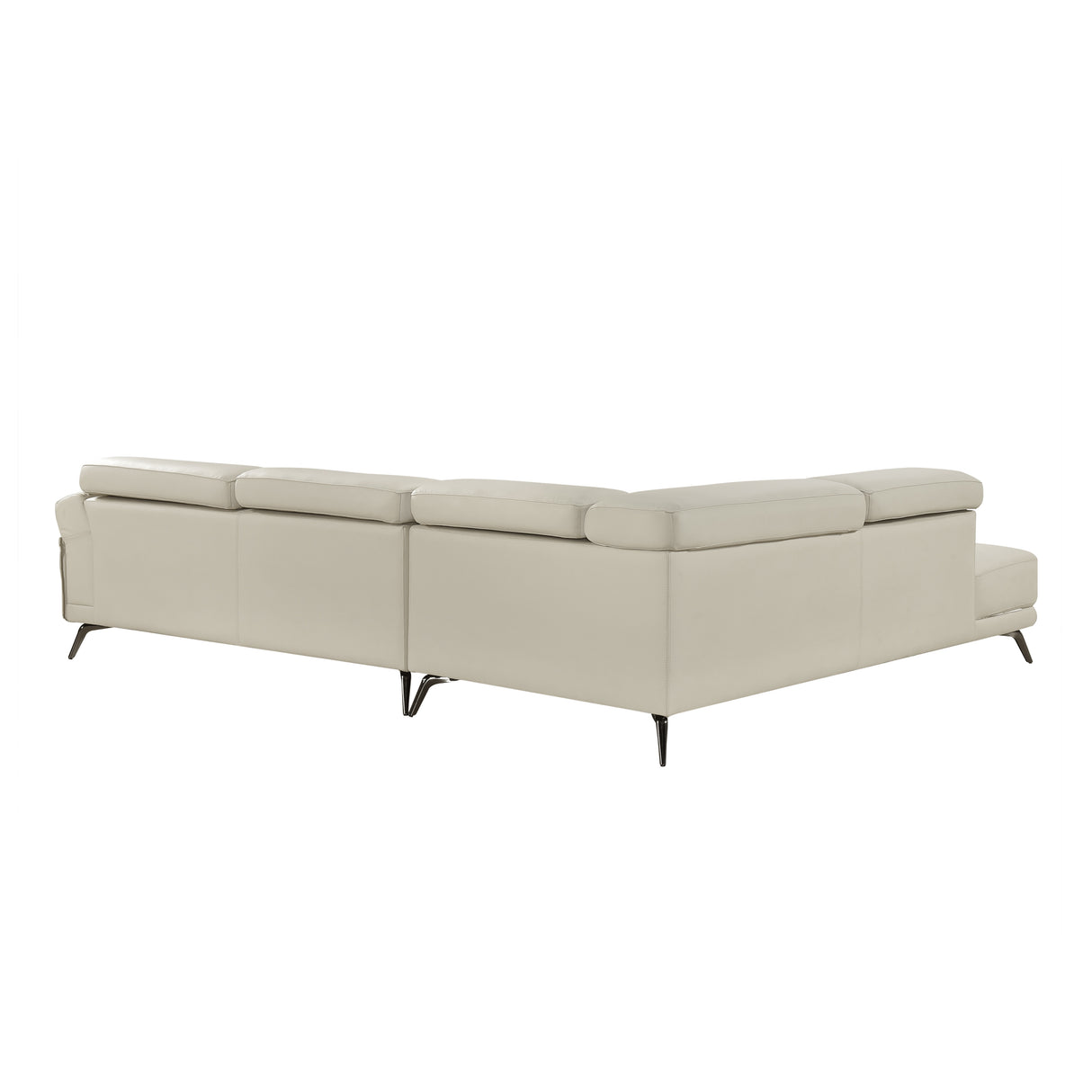 8456BEG*2LC2R (2)2-Piece Sectional with Left Side Chaise from Homelegance - Luna Furniture