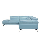 8456BUE*2LC2R (2)2-Piece Sectional with Left Side Chaise from Homelegance - Luna Furniture