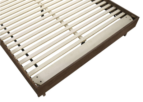 Glenwood Warm Brown 48-inch Queen Platform Panel Bed from Coaster - Luna Furniture