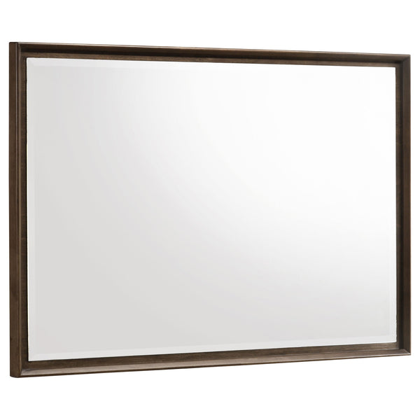 Glenwood Warm Brown Dresser Mirror (Mirror Only)