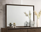 Glenwood Warm Brown Dresser Mirror (Mirror Only) from Coaster - Luna Furniture