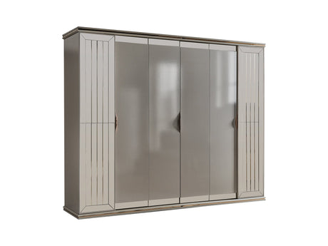 Gokce Wardrobe from Furnia - Luna Furniture