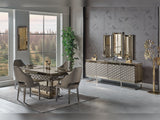 Gokce Consol With Mirror from Furnia - Luna Furniture