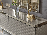 Gokce Consol With Mirror from Furnia - Luna Furniture