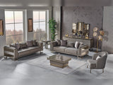 Gokce Chair in Grey from Furnia - Luna Furniture