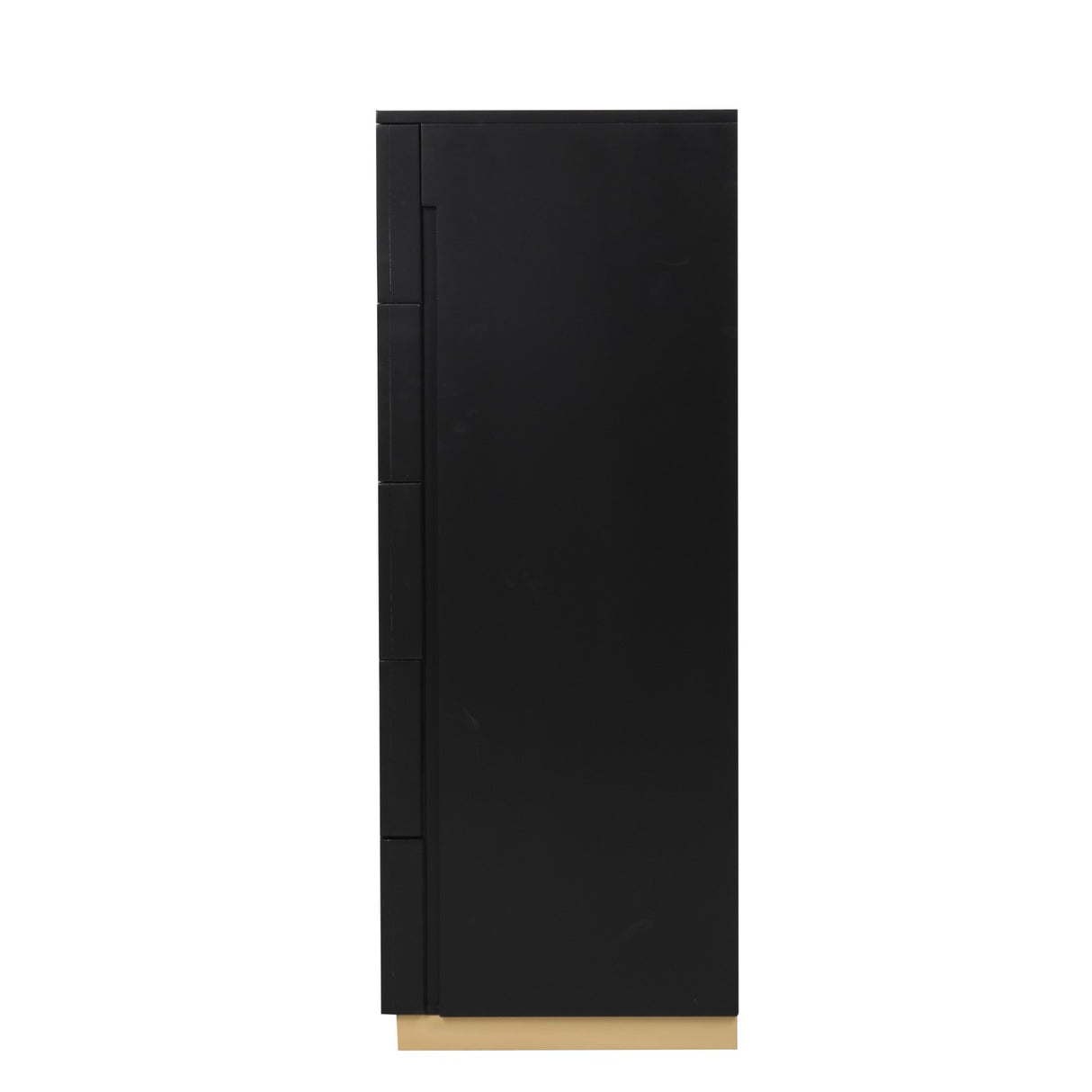 Goldsberg Black/Gold Chest from Furniture of America - Luna Furniture