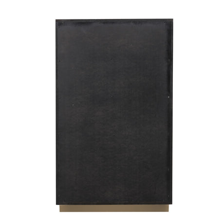 Goldsberg Black/Gold Chest from Furniture of America - Luna Furniture