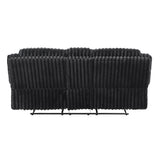 Goodland Black Double Reclining Living Room Set from Homelegance - Luna Furniture