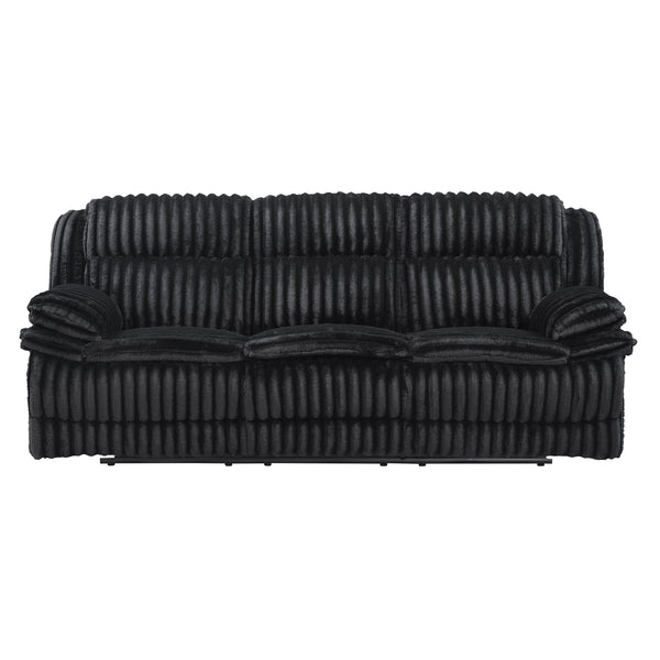 Goodland Black Double Reclining Sofa