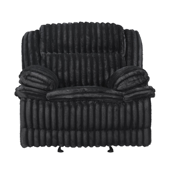 Goodland Black Glider Reclining Chair