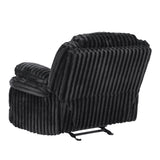 Goodland Black Glider Reclining Chair from Homelegance - Luna Furniture