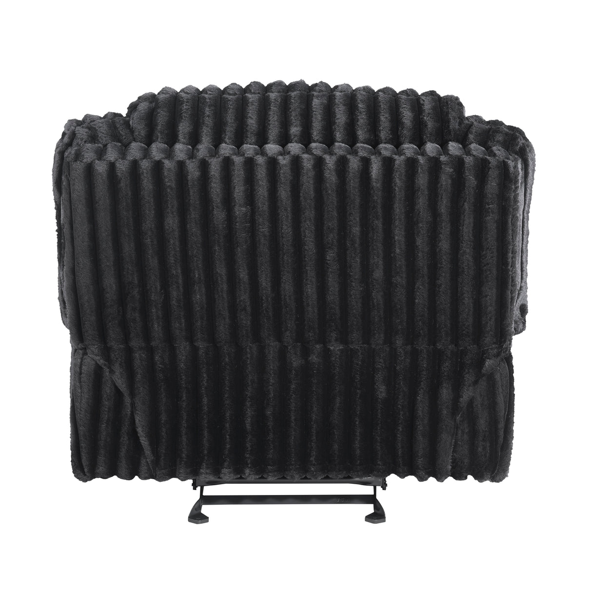 Goodland Black Glider Reclining Chair from Homelegance - Luna Furniture