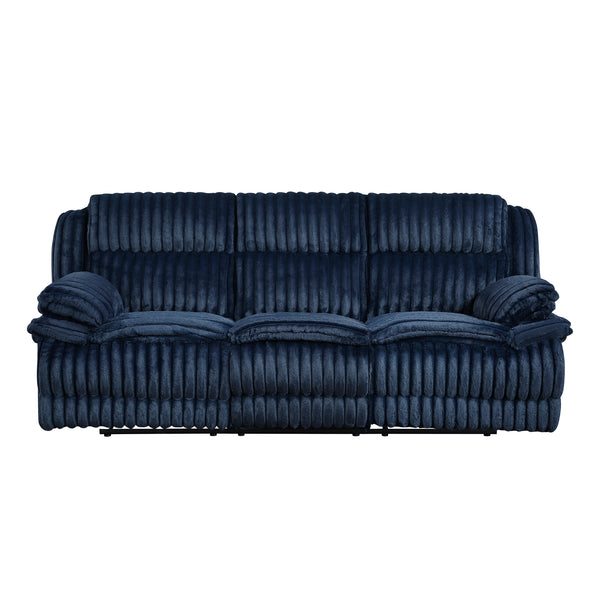 Goodland Blue Double Reclining Sofa