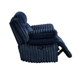 Goodland Blue Glider Reclining Chair from Homelegance - Luna Furniture