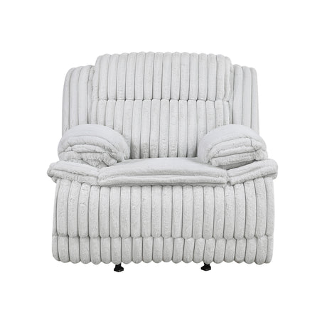 Goodland Gray Glider Reclining Chair from Homelegance - Luna Furniture