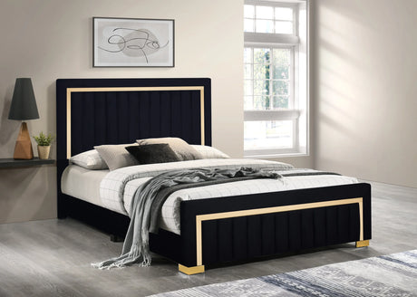 Goodline Black Twin Bed from Happy Homes - Luna Furniture