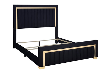 Goodline Black Twin Bed from Happy Homes - Luna Furniture