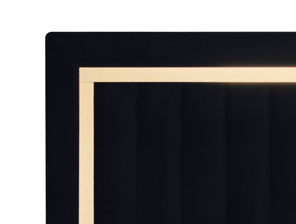 Goodline Black Twin Bed from Happy Homes - Luna Furniture