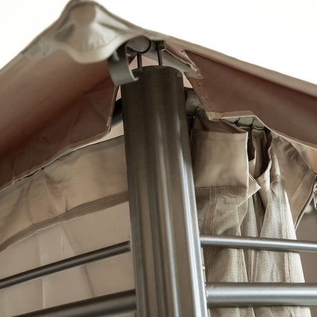 Gordola Brown Outdoor Canopy 13' X 10' from Furniture of America - Luna Furniture